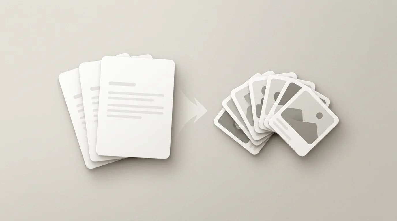 PDF to JPG step by step tutorial with page thumbnails